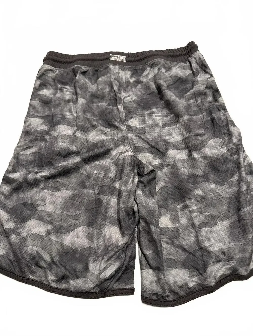 OshKosh B'gosh Gray Camoufluage Pattern Shorts - Boys 14